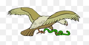 Swamp Snakes Cliparts - La Serpiente Y El Aguila - (960X491) Png ClipartFlare.com 