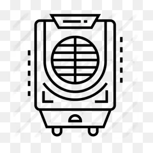Air Cooler - Free Electronics Icons