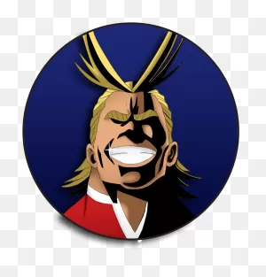 Doctorchimichanga - All Might Smile Art Clipart - Full Size ClipartFlare.com 