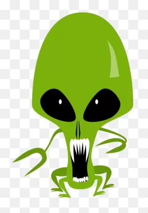 Free Alien Clipart And Graphics Of Space Creatures