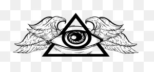 Free Png Download All Seeing Eye With Wings Png Images - All ClipartFlare.com 