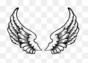 Dibujos Y Plantillas Para Imprimir: Alas De Angel | Angel Wings ClipartFlare.com 