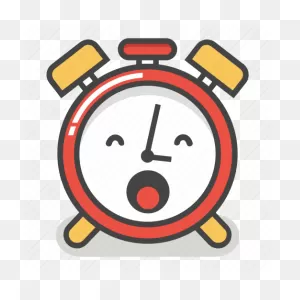 Alarm, Clock, Emoji, Minute, Sleepy, Time, Yawn Icon - Download On ClipartFlare.com 