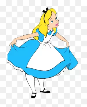 Alice In Wonderland Disney Alice Clip Art Images 2 Galore - ClipartFlare