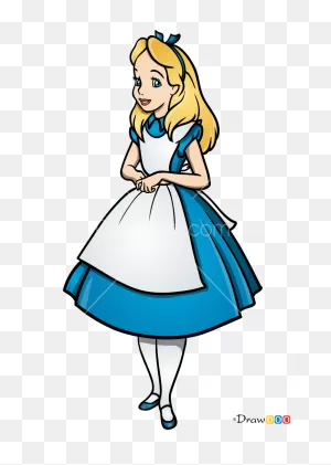 How To Draw Alice, Alice In Wonderland