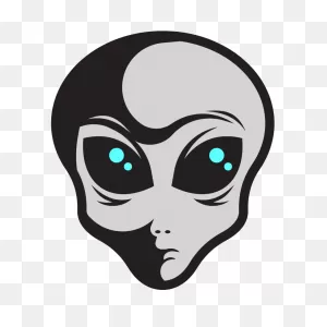 Alien Head - ClipartFlare