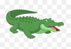 Cute Alligator Clipart Transparent - ClipartFlare