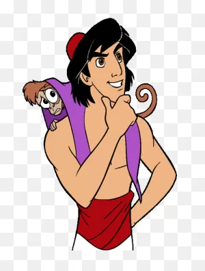 Abu & Aladdin ~ Aladdin | Disney Aladdin, Abu Aladdin, Disney Clipart