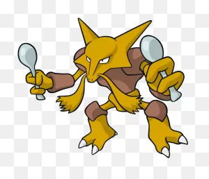 Alakazam Pokemon Character Vector Art - Alakazam Pokemon ClipartFlare.com 