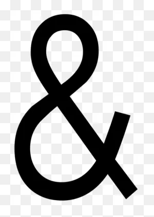Ampersand Clipart Black And White - Free Download | Public Domain ClipartFlare.com 