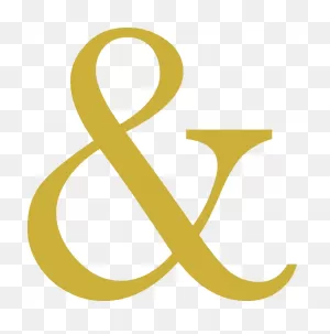 Ampersand Poster Symbol Letter Typography - Brandsmark Png ClipartFlare.com 