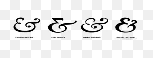 The History Of The Ampersand. These Days Everybody Knows About The ClipartFlare.com 