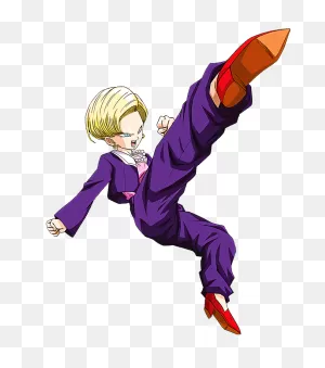 Dokkanbattle [Strong Intense Anger] Android 18 Character - Android ClipartFlare.com 