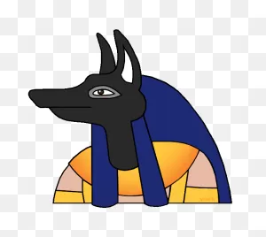 Ancient Egypt Clip Art By Phillip Martin, Anubis
