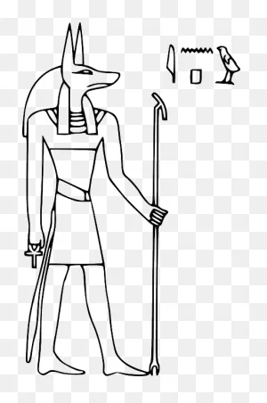 Anubis Jackal-Headed God - Free Vector Graphic On ClipartFlare