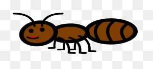 Ant In Grass PNG-WebP Scrapbook Cut File Cute Clipart Files For - ClipartFlare