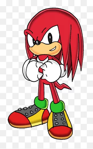 Sonic The Hedgehog Clipart Knuckles The Echidna - Classic Knuckles ClipartFlare.com 