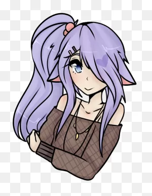 Anime Girls Drawing Png Hd Quality | Png Play