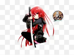Shy Red-Hair Anime Girl Render By Vshironna On 