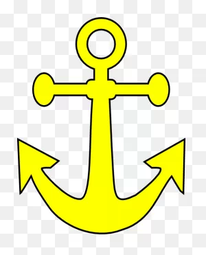 Yellow Anchor Clipart - Clipart Suggest