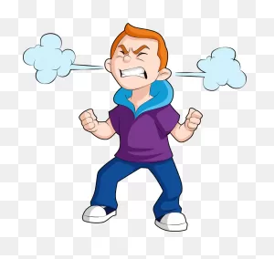 Injury Tantrums Lack Of Social Skills Sensory Issues - Angry Kid ClipartFlare.com 