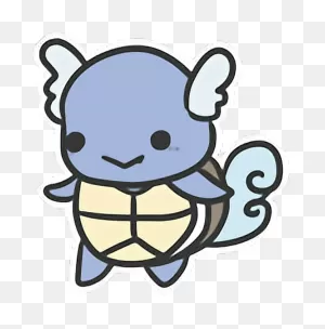 Wartortle Squirtle Kawaii Tumblr Anime 90S Chibi Kawaii - Cute ClipartFlare.com 