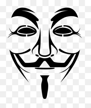 Free Transparent Anonymous Mask, Download Free Transparent ClipartFlare.com 