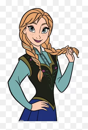 Anna Clip Art From Frozen | Disney Clip Art Galore