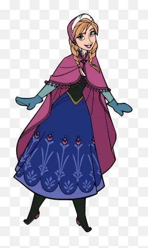 Anna Clip Art From Frozen | Disney Clip Art Galore
