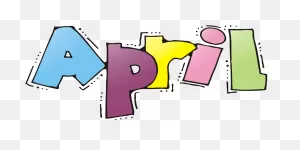 April Birthday Month Clipart Vector Free April Clipart - April ClipartFlare.com 