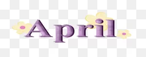 Jpg Transparent Download April Clipart - April Word Clip Art ClipartFlare.com 