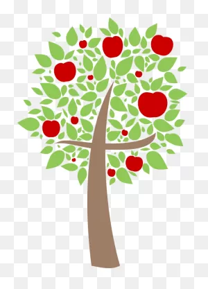 Apple Tree Cross - ClipartFlare