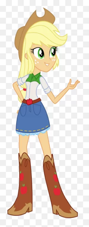 Equestria Girls Applejack By Kimberlythehedgie On 