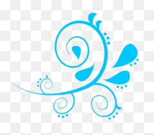 Swirl Paisley Aqua Clip Art At ClipartFlare ClipartFlare.com - Vector Clip Art Online ClipartFlare.com 
