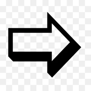 Arrow Pointing Right Sticker