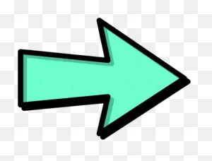 Colorful Clipart Arrow - Arrow Pointing Right Clipart - (600X457 ClipartFlare.com 