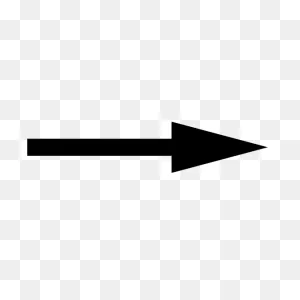 Simple Arrow Pointing Right Left Up Or Down Sticker