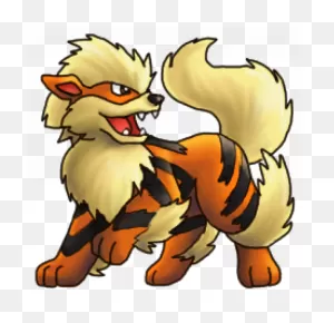 Growlithe And Arcanine Pokemon - Dessin De Pokemon Arcanin | Full ClipartFlare.com 