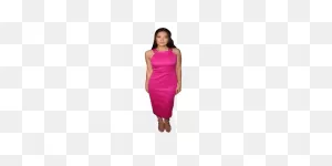 Arden Cho (Pink Dress) Cardboard Cutout