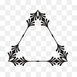 Art Deco Style Flourish Frame 10 | Free PNG-WebP