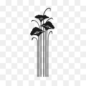Fleur Art D Co | Art Deco Tattoo, Art Nouveau Pattern, Art Nouveau ClipartFlare.com 