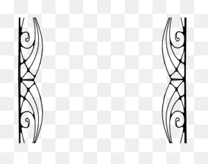 Line Clipart Art Deco - Frame Vector Png Art Deco Transparent Png ClipartFlare.com 