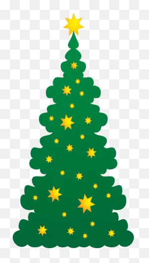 Silueta De Arbol Navidad Clipart - Full Size Clipart (#5458156 ClipartFlare.com 