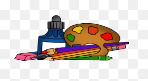 Art Clip Art By Phillip Martin, Art Supplies