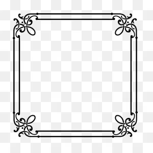 Art Deco Frame Border - Free Vector Graphic On ClipartFlare