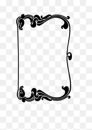 Download Hd Decorative Border Clipart Art Deco - Border Art ClipartFlare.com 