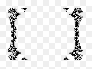 Decorative Border Clipart Art Deco - Corner Design - Png Download ClipartFlare.com 