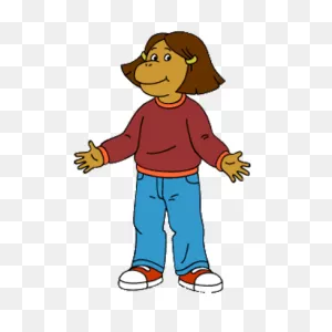 Arthur Character Francine Alice Frensky Transparent Png - Stickpng