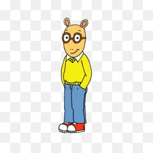 Check Out This Transparent Arthur With Hands In Pockets Png Image
