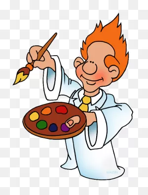 Download Palette Painting Artist Clip Art - Artist Clipart ClipartFlare.com 